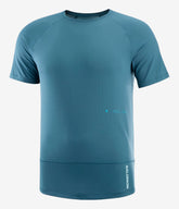 CROSS RUN GRAPHIC Short Sleeve T-Shirt - SalomonGCC